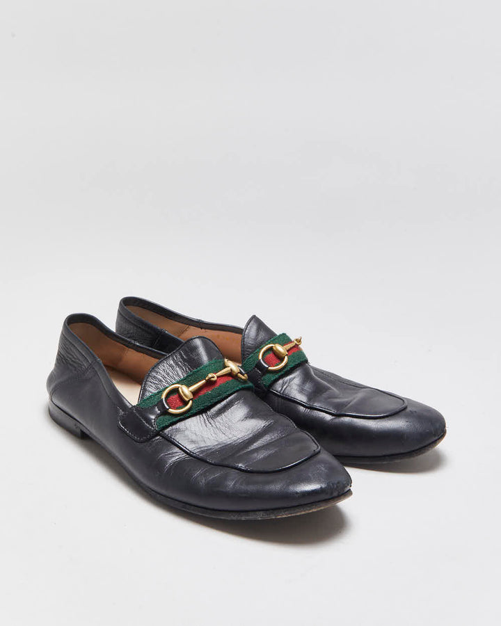 SS2021 Gucci Women's Leather Classic Horsebit Loafers - UK5.5
