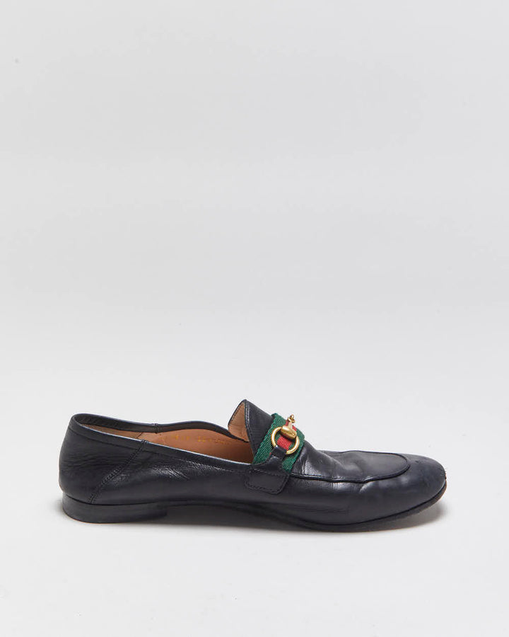 SS2021 Gucci Women's Leather Classic Horsebit Loafers - UK5.5