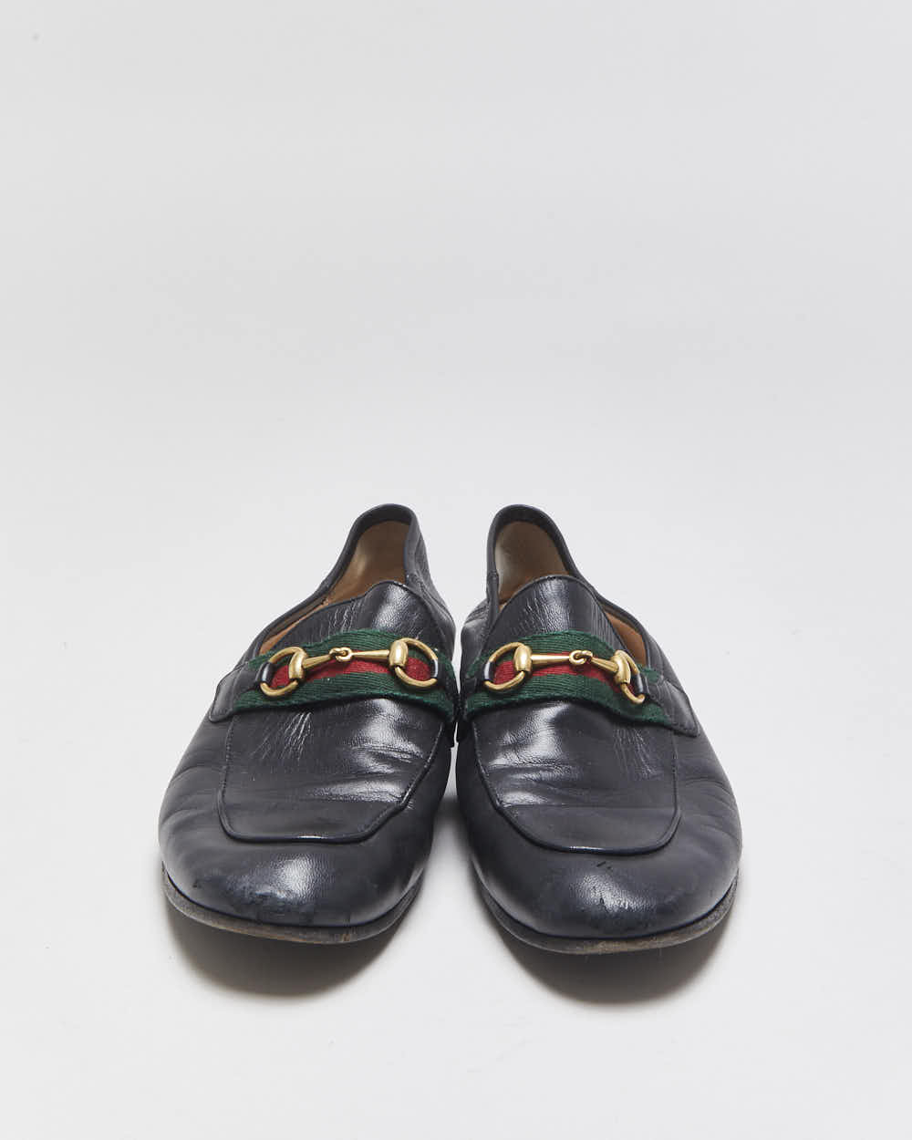 SS2021 Gucci Women's Leather Classic Horsebit Loafers - UK5.5