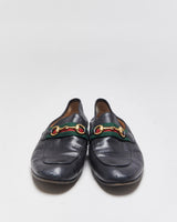 SS2021 Gucci Women's Leather Classic Horsebit Loafers - UK5.5