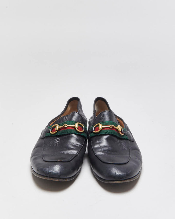 SS2021 Gucci Women's Leather Classic Horsebit Loafers - UK5.5