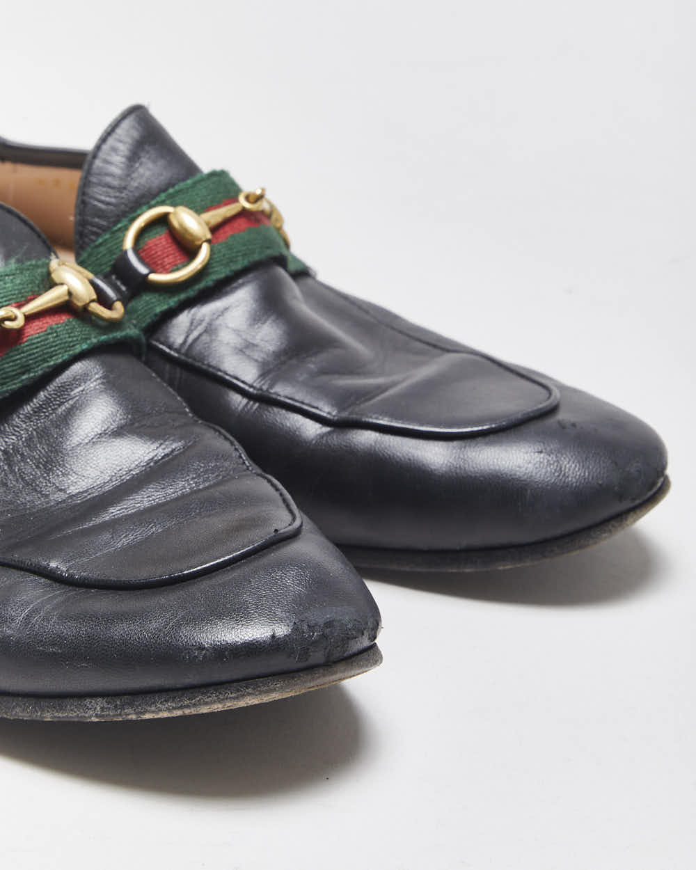 SS2021 Gucci Women's Leather Classic Horsebit Loafers - UK5.5
