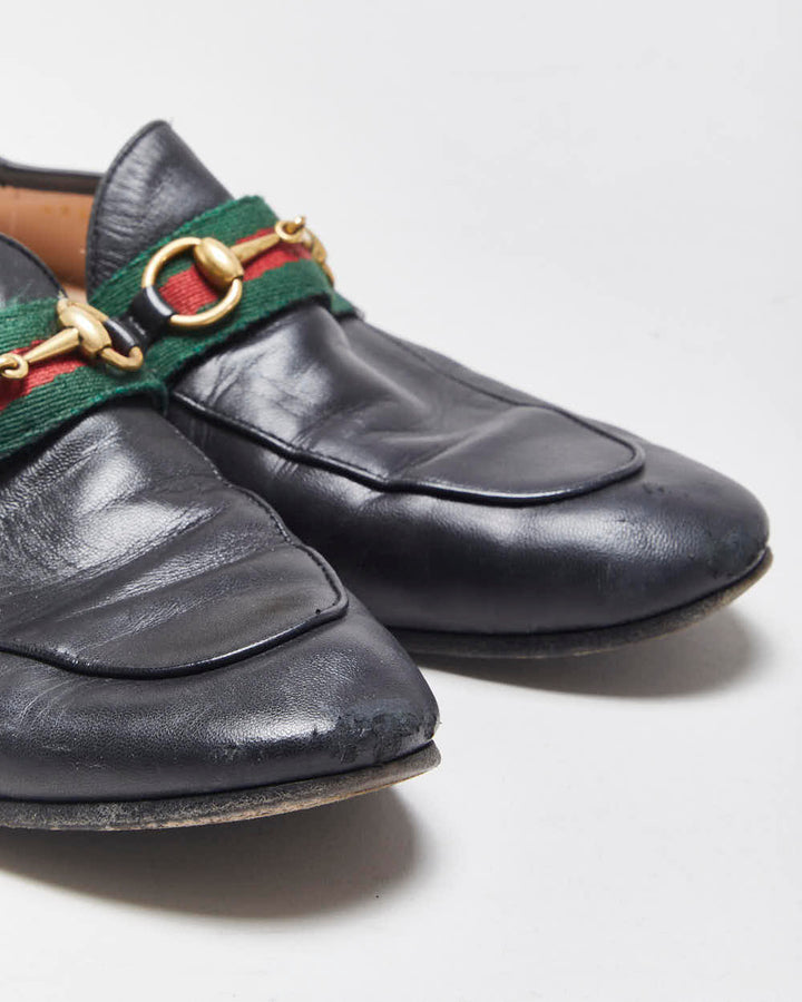 SS2021 Gucci Women's Leather Classic Horsebit Loafers - UK5.5