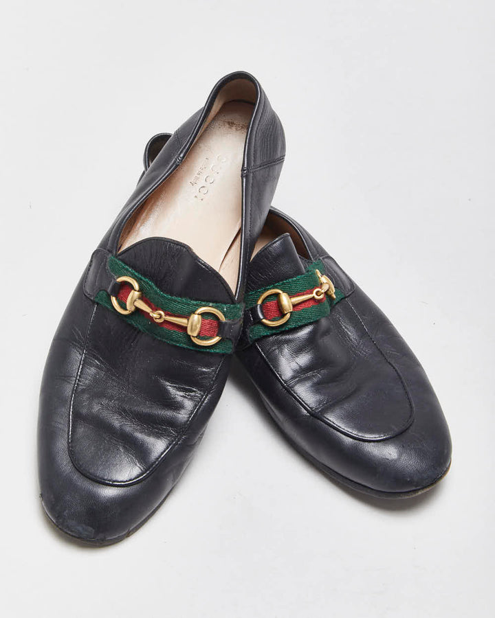 SS2021 Gucci Women's Leather Classic Horsebit Loafers - UK5.5