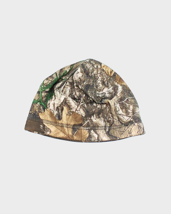 Vintage Y2K Real Tree Camouflage Toque Beanie - OS