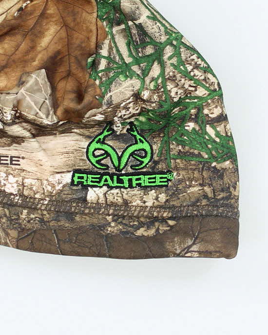 Vintage Y2K Real Tree Camouflage Toque Beanie - OS