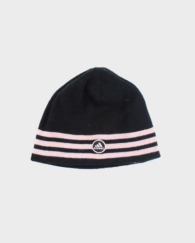 Vintage Adidas Striped Skull Toque Beanie - OS