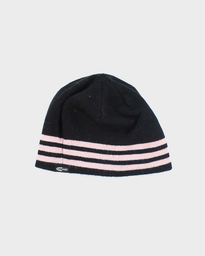 Vintage Adidas Striped Skull Toque Beanie - OS