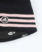 Vintage Adidas Striped Skull Toque Beanie - OS