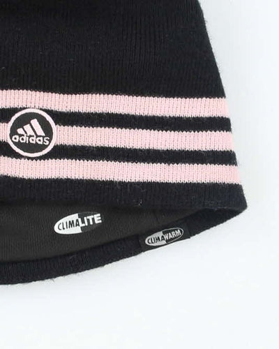 Vintage Adidas Striped Skull Toque Beanie - OS
