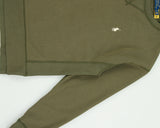 Vintage Polo Ralph Lauren Khaki Women's Boxy Classic Pony Crewneck Sweatshirt - M