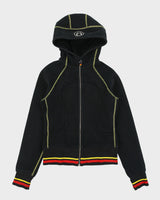 Vintage Lululemon Women's '2010 Winter Olympics Loophole Collection' Team Germany Heavyweight Zip-Up Scuba Hoodie - XS