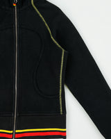 Vintage Lululemon Women's '2010 Winter Olympics Loophole Collection' Team Germany Heavyweight Zip-Up Scuba Hoodie - XS