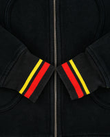 Vintage Lululemon Women's '2010 Winter Olympics Loophole Collection' Team Germany Heavyweight Zip-Up Scuba Hoodie - XS