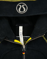Vintage Lululemon Women's '2010 Winter Olympics Loophole Collection' Team Germany Heavyweight Zip-Up Scuba Hoodie - XS