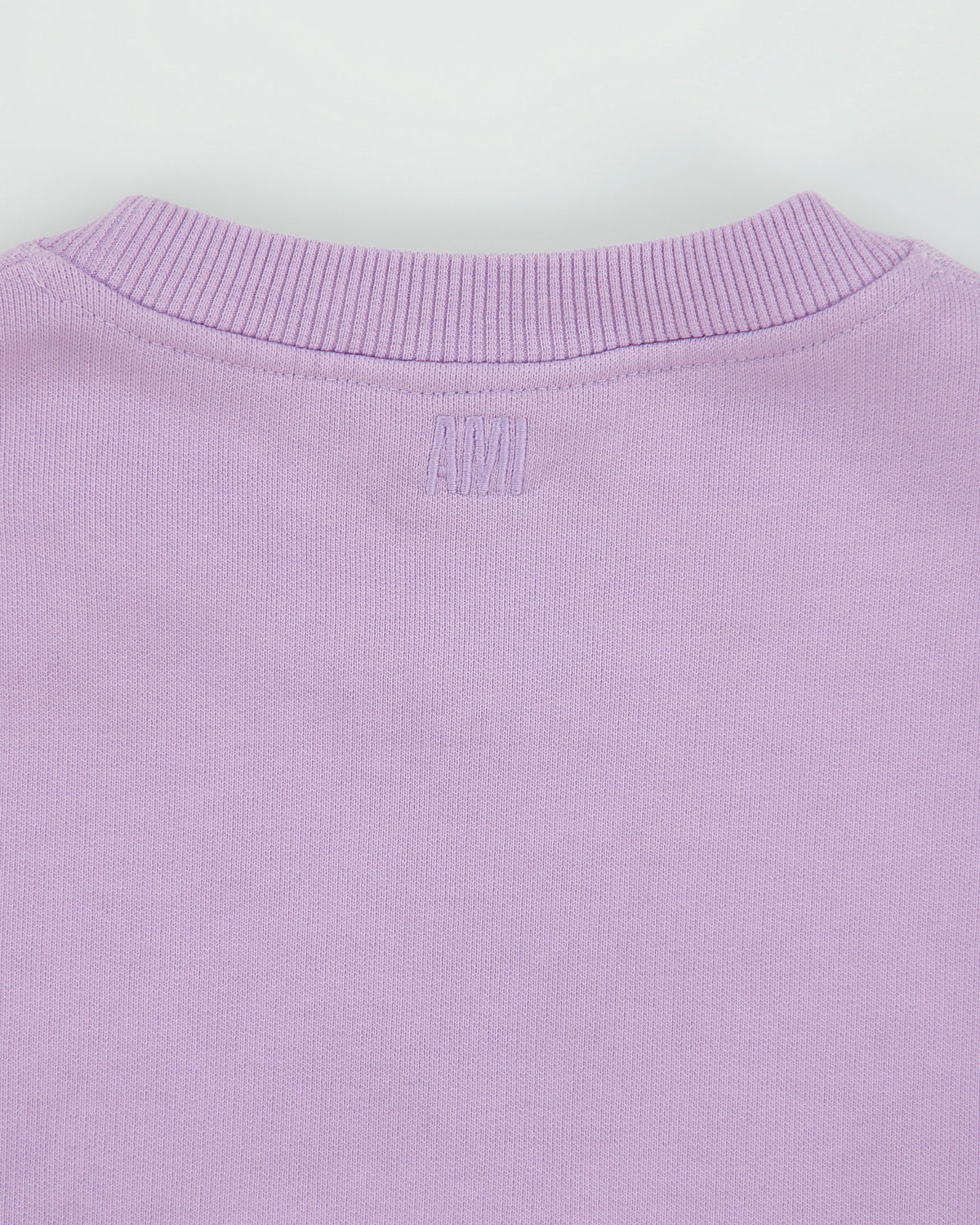 Ami Alexander Mattuissi Women's Violet Chain Stitch Ami De Coeur Oversized Crewneck Sweatshirt - M