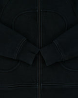 Vintage Lululemon Women's Heavyweight Fleece Lined Zip-Up Scuba Hoodie - L