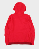 Vintage Arc'teryx Women's Hot Pink Covert Polartec Fleece Lined Zip-Up Hoodie - M