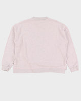 Ganni "Have A Nice Day" Oversize Cropped Sweatshirt - S/M