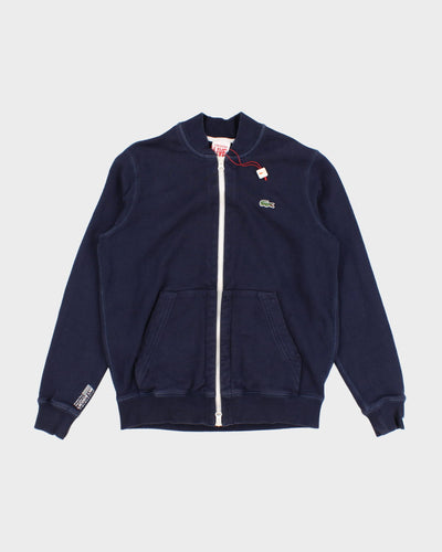 Y2K 00s Lacoste Double Sided Zip Up Sweatshirt - XS