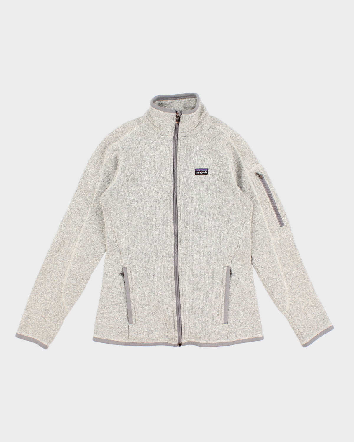 Women's Patagonia Zip-Up Fleeced Sweatshirt - XS