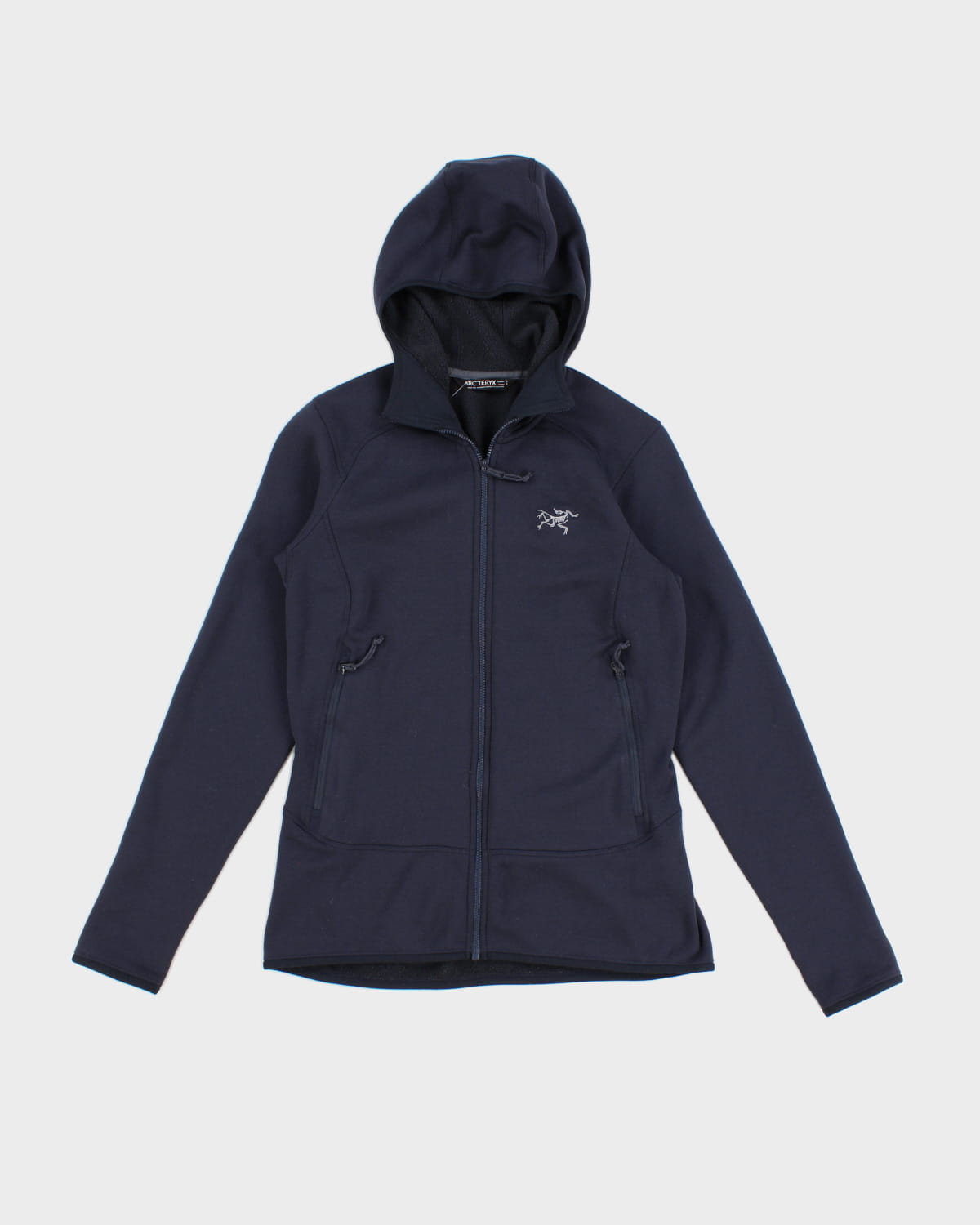 Womens Navy Arc'teryx Zip-Up Sweatshirt - S