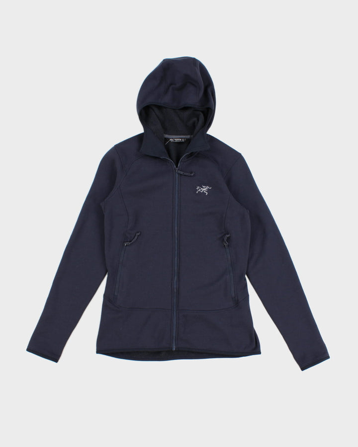 Womens Navy Arc'teryx Zip-Up Sweatshirt - S