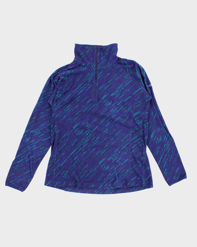 Columbia Quarter Zip Fleece Sweatshirt - L