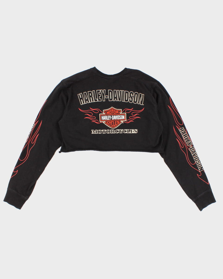 Women's Harley Davidson Crop Sweatshirt - M
