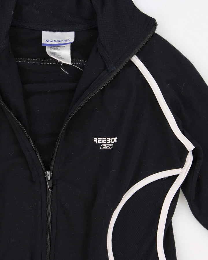 Y2K 00s Reebok Zip Up Sweatshirt - S