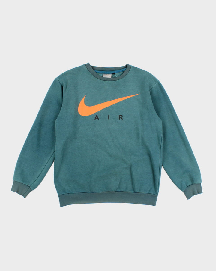 Women's Vintage Turquoise Nike Sweatshirt - XL