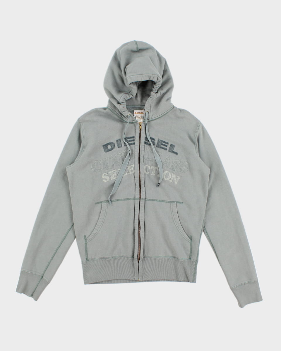 Y2K 00s Diesel Zip Up Hoodie - L
