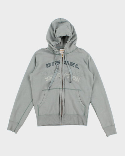 Y2K 00s Diesel Zip Up Hoodie - L