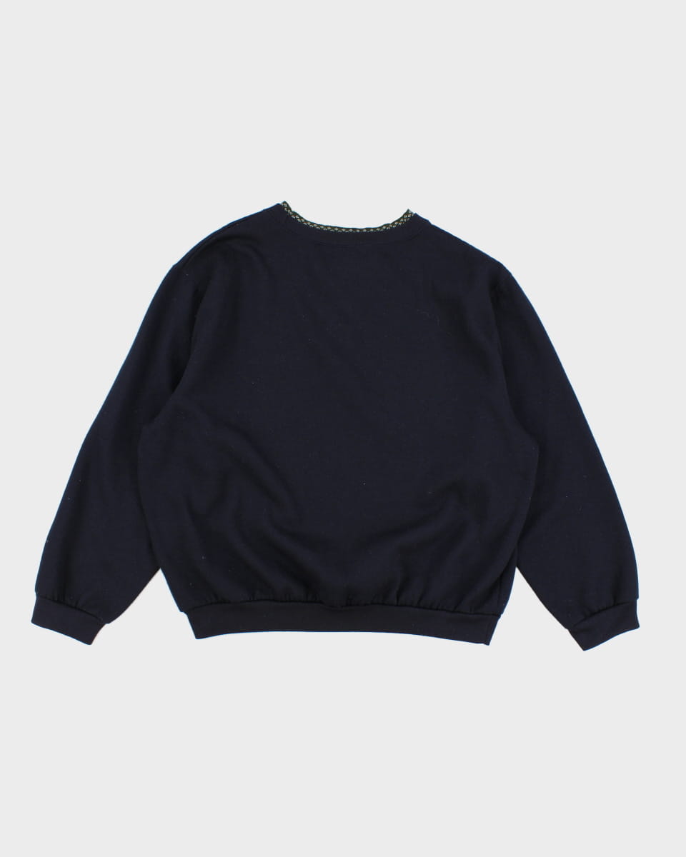 Vintage 90s Fairset Bear Embroidered Sweatshirt - L