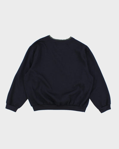 Vintage 90s Fairset Bear Embroidered Sweatshirt - L