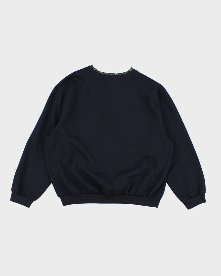 Vintage 90s Fairset Bear Embroidered Sweatshirt - L