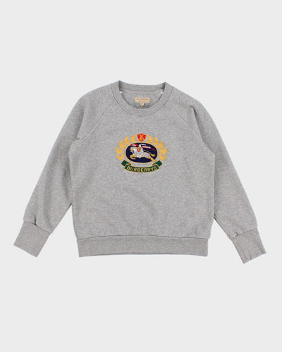 Burberry Embroidered Sweatshirt - XS