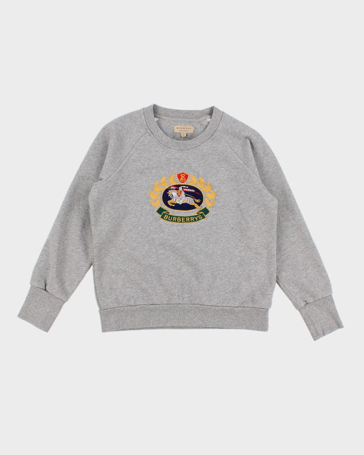 Burberry Embroidered Sweatshirt - XS