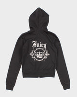 Y2K 00s Juicy Couture Bedazzled Track Jacket - S