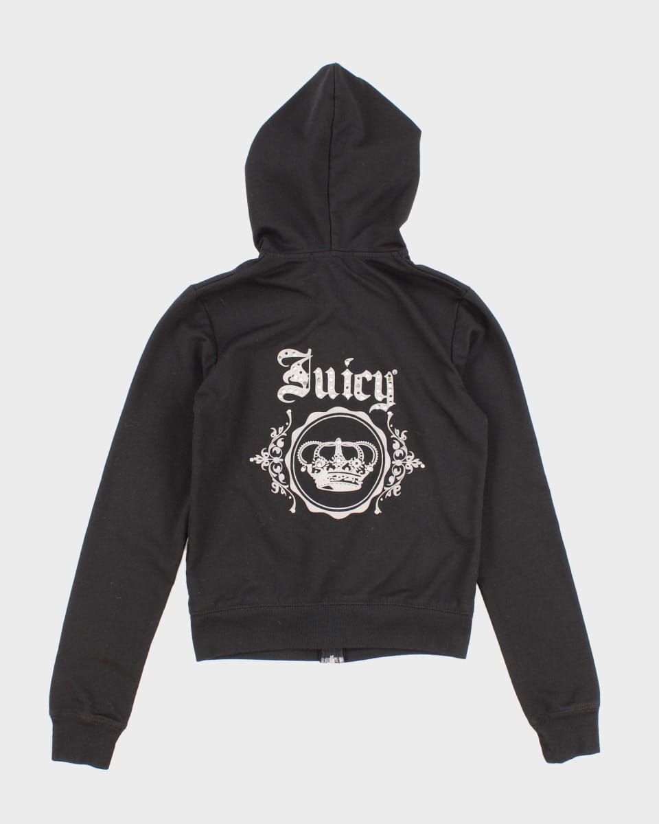 Y2K 00s Juicy Couture Bedazzled Track Jacket - S