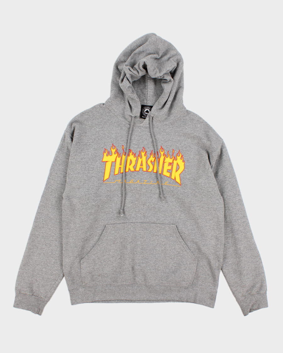 Womens Grey Thrasher Hoodie - M
