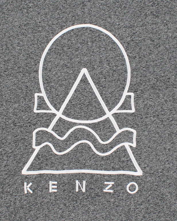Womens Grey Kenzo Embroidered Sweatshirt - M