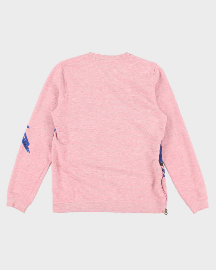 Womens Kenzo Pink Waves Sweatshirt - S