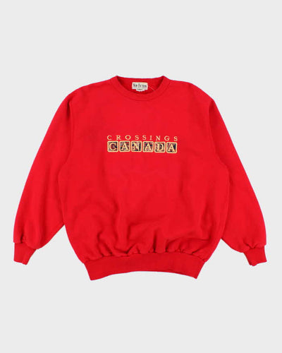 Vintage 90s Non-Fiction Embroidered Sweatshirt - XXXL