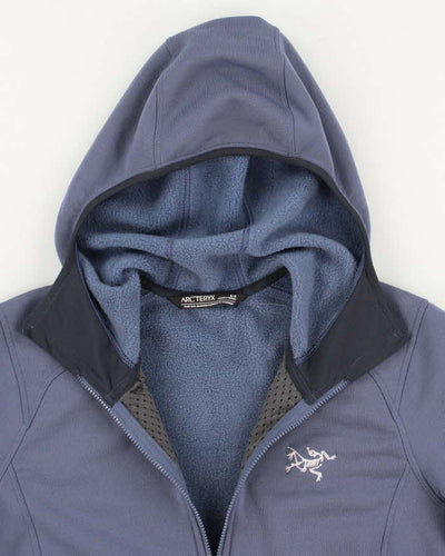 Womens Periwinkle Blue Zip Up Arc'teryx Hoodie - S