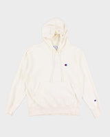 Champion Cream Hoodie - L