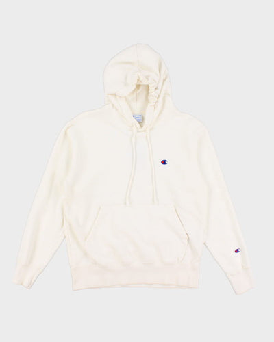 Champion Cream Hoodie - L