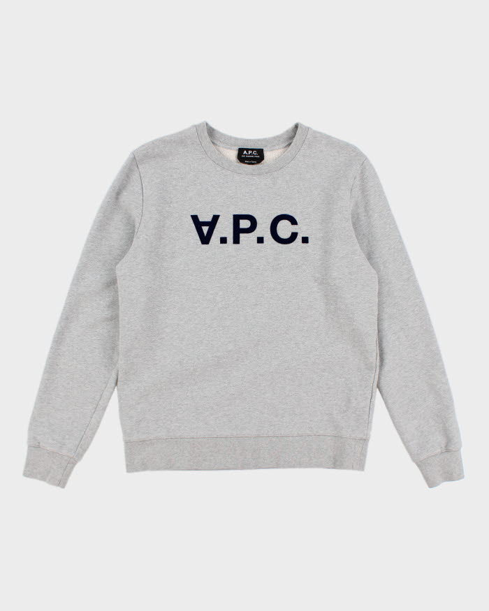 A.P.C. Grey Sweatshirt - S