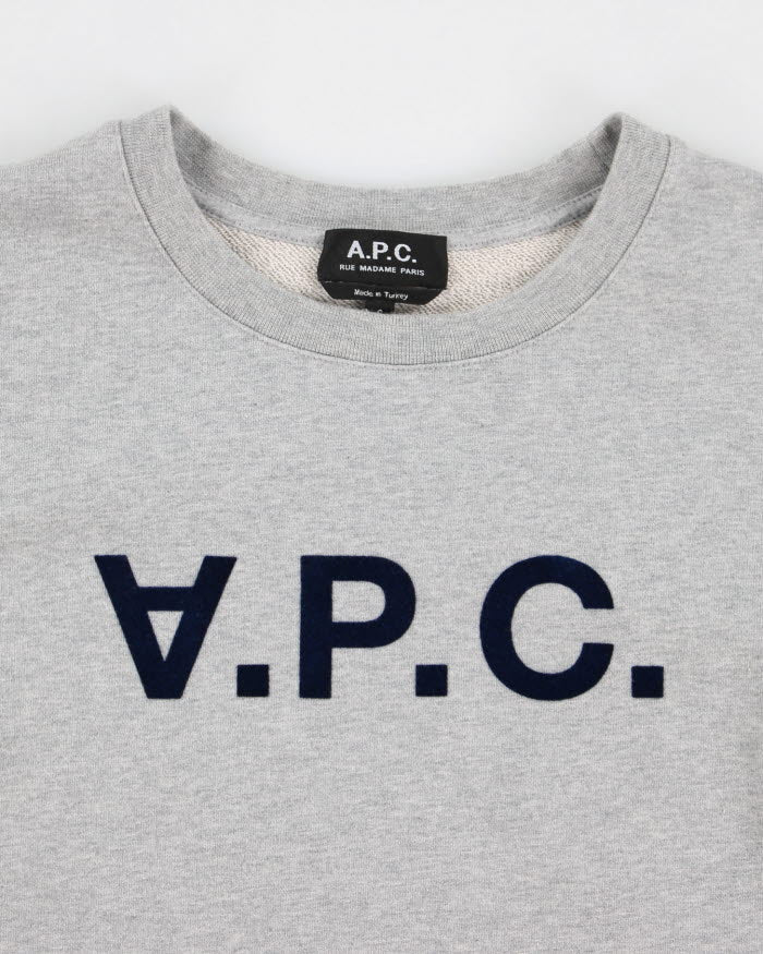 A.P.C. Grey Sweatshirt - S