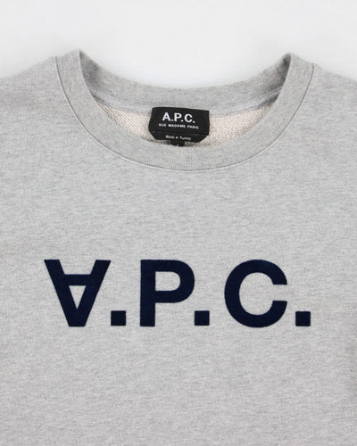 A.P.C. Grey Sweatshirt - S